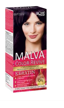 Крем-фарба стійка Acme MALVA Color Revive 037 Баклажан 105 мл (4823115502773)