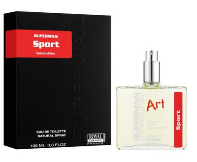 Туалетна вода для чоловіків Royal Cosmetic Superman Art Sport 100 ml (8051277331184)