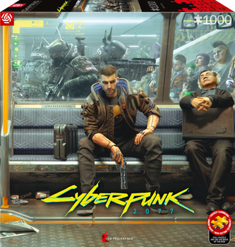 Пазли GOOD LOOT Gaming Puzzle: Cyberpunk 2077 Metro 1000 деталей (5908305249511)