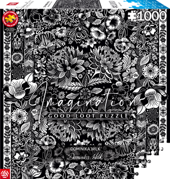 Пазли GOOD LOOT Imagination Puzzle: Dominika Wilk Monochrome Eden 1000 деталей (5908305251743)