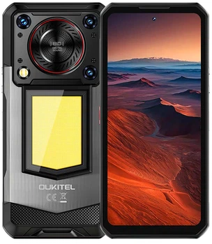 Мобильный защищенный смартфон Oukitel WP56 (8+256Gb, АКБ 16000 мАч) Black