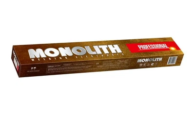 Електроди зварювальні PlasmaTec Monolith Professional (450 мм, 4 мм, 5 кг) з рутиловим товстим покриттям (20057)