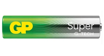 Батарейка щелочная GP Super Alkaline G-Tech AAA LR03 R03 мизинчик минипальчик 1 шт (286)