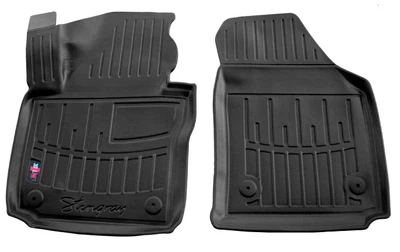3D Коврики в салон автомобиля Volkswagen Caddy 2004-2020 передние (Stingray)