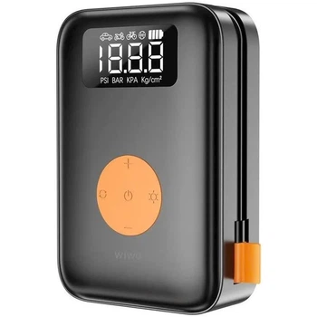 Автомобильный насос Wiwu Ai003 беспроводной 5000 mAh 90 W 0,2-150 PSI черный