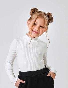 Гольф для дівчинки SMIL 114914-1 Молочний р.128