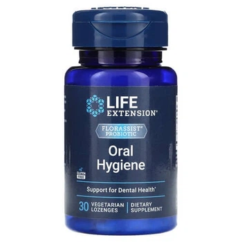 Пробіотики для гігієни ротової порожнини Life Extension (Probiotic Oral Hygiene) 30 рослинних льодяників (LEX-21203)