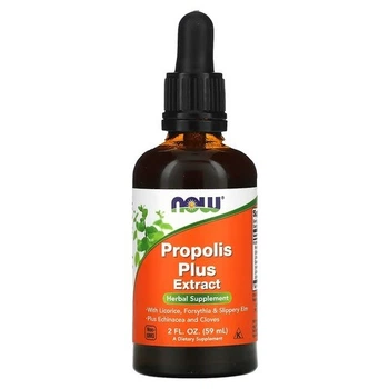 Екстракт прополісу Now Foods (Propolis Plus Extract) 59 мл (NOW-04920)