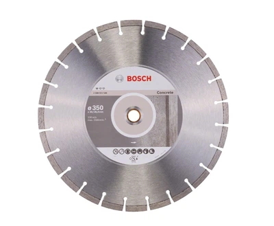 Алмазный диск PF Concrete Bosch (350х20/25.4 мм) круг отрезной сегментный по бетону (21677)
