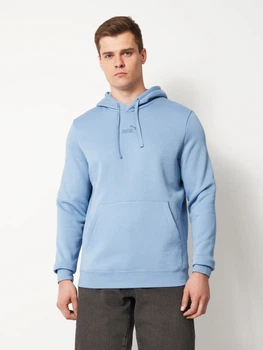 Худи утеплённое мужское Puma Essentials Foundation 69291426 2XL Zen Blue (4070033470343)