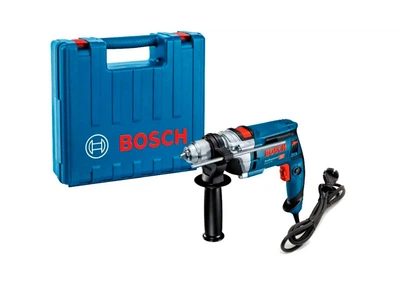 Дрель ударная Bosch GSB 16 RE 060114E500 (750 Вт, 2800 об/мин) c быстрозажимным патроном + кейс (22895)