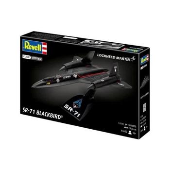 Сборная модель Revell модель самолет Lockheed SR-71 Blackbird, уровень 2, 1:110 (RVL-03652) Revell RVL-03652 1067153