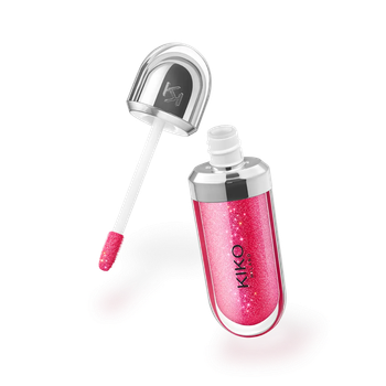 Блиск для губ Kiko Milano 3D Hydra Lipgloss-10 (Sparkling Strawberry) 6,5 мл.