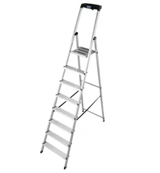 Алюминиевая лестница-стремянка Krause Safety (8 ступенек) односторонняя расставная (24146)