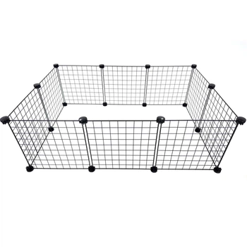 Модульный манеж для маленьких животных 90 x 90 x 32 см