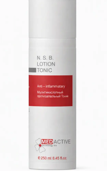 Тонік мультикислотний протизапальний MedActive N.S.B. Lotion Tonic, pH 3,5, 250 мл