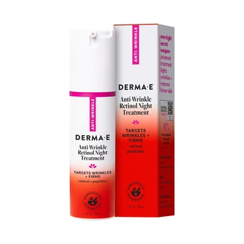 Нічний засіб від зморшок з ретинолом Derma E Anti-Wrinkle Retinol Night Treatment