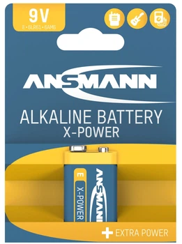 Bateria alkaliczna Ansmann Premium X-Power E/6LR61 9V (5015643)