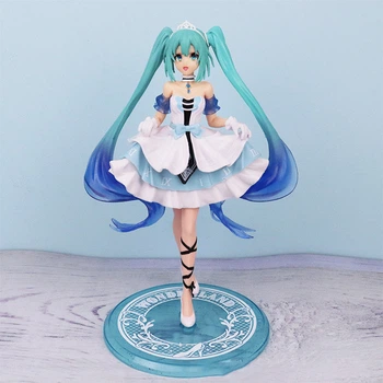 Аніме фігурка Хацуне Міку 20 см Hatsune Miku Cinderella статуетка Попелюшка Попелюшка