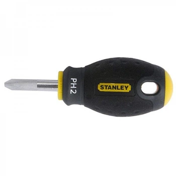 Отвертка крестовая STANLEY FatMax Stubby Phillips PH1 x 30 мм 0-65-406