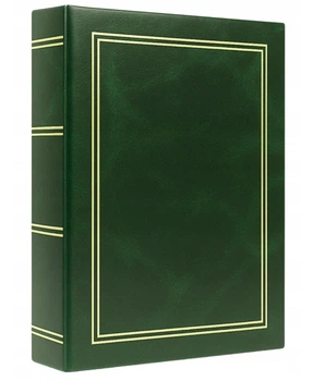 Альбом на 100 фотографий 10*15 см с черными страницами Gedeon DPH46100 CLASSIC GREEN(B)
