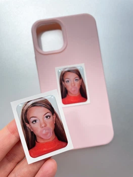 Обʼємна 3D наліпка "Britney Spears" стікер для декора телефона, ноутбука, блокнота