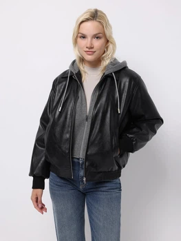 Куртка из искусственной кожи женская Colin's CL1076417BLK M Black (8684112818832)