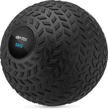 Фітнес м'яч Gymtek SlamBall Tire Black 5 кг (5905884427965)