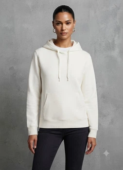 Худі на флісі H&M Studio S Біле 274611_біл
