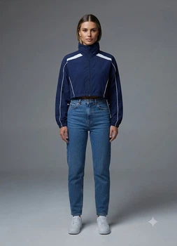 Ветровка H&M XXS Темно-синий 1210808