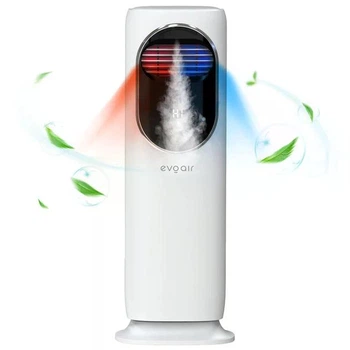 Охладитель воздуха мини-кондиционер Evoair BRIIS SILVER PRO 4 в 1: охлаждение, обогрев, увлажнение , УФ-стерилизация и вентиляция воздуха. Уценка!