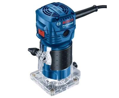 Фрезер Bosch GKF 550 (0.55 кВт, 6 мм) кромочный сетевой с параллельным упором (27075)