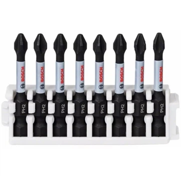 Ударна Біта Bosch Impact Control PH2 (50 мм, 1/4", 1 шт) хрестоподібна (21607)