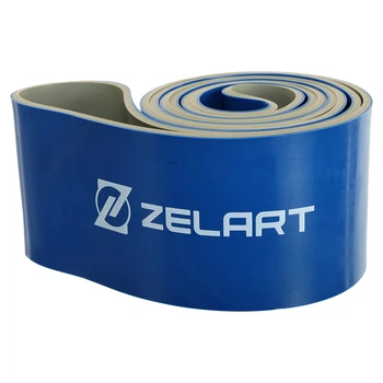 Резина петля для подтягиваний и тренировок лента силовая Zelart POWER LOOP FI-5439-7 (латекс, 2080x83x4,5мм, 754г, серый)