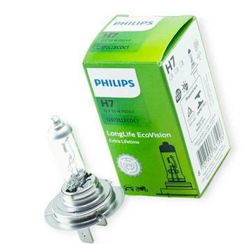 Автолампа H7 12V 55 W PHILIPS LongLife EcoVision