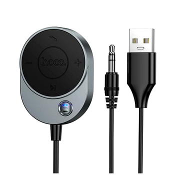 FM трансмиттер Hoco E150 Path Bluetooth приемник для автомобиля AUX подключение музыки и звонков