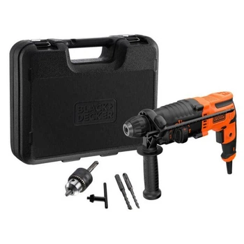 Перфоратор Black&Decker SDS-Plus, 650 Вт, 1.6 Дж, 3 режими, кейс, 3.57 кг (BEHS01) BLACK&DECKER BEHS01 1050242