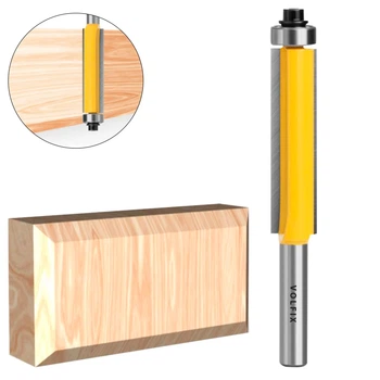 Фреза обкаточна пряма з нижнім підшипником VOLFIX FZ-120-224 d8 (FZ-120-224 d8)