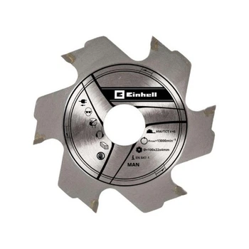 Фреза Einhell диск к ламельному фрезеру 100х22х3.8мм 6Т (758941) EINHELL 758941 1054361