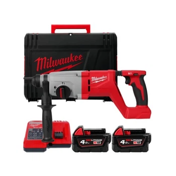 Перфоратор Milwaukee SDS-PLUS, M18 BLHACD26-402X, 2,6Дж ЗП М12-18 С,2x5ah, HD кейс (4933492480) Milwaukee 4933492480 1053478