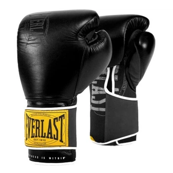 Боксерские перчатки Everlast 1910 Classic Training Glove P00001711 чорний 14 унцій (009283599928) Everlast 009283599928 1059360