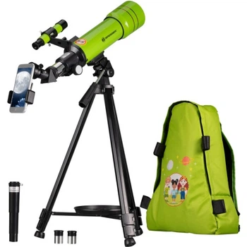 Телескоп Bresser Junior 70/400 Green з адаптером для смартфона + рюкзак (8850610B4K000) (930418) Bresser 930418 1059667