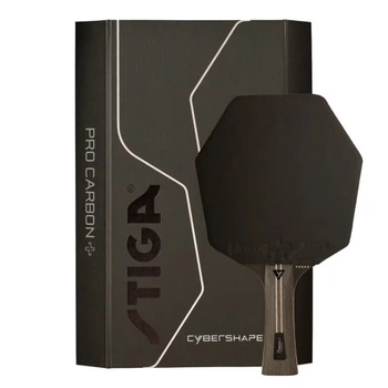 Ракетка для настільного тенісу Stiga Pro Carbon Plus Cybershape 5 Star FL (1215-0401-35) (931184) Stiga 931184 1050912