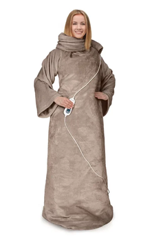 Ковдра-електрохалат KLARSTEIN Slanket з рукавами Бежевий Б/В
