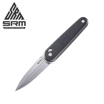 Ніж складаний SRM Twin 251MB-GB (N690, G10 + CF)