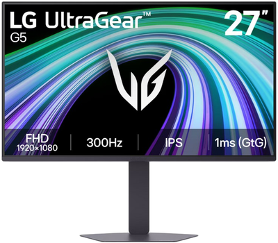 Монитор 27" LG UltraGear G5 Black (27G550B-B)