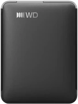 Dysk twardy Western Digital 2TB Elements Portable Czarny (WDBDTV0020BBK-WESN)