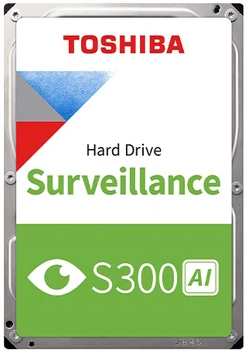 Жесткий диск Toshiba S300 AI Surveillance Hard Drive 22ТБ Черный (MG11ACA22TE-V)