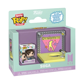 Микро-фигурка Suga с эксклюзивным сценическим подиумом Dynamite Stage