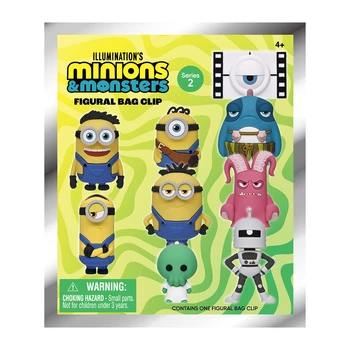 Озорной подвес-клипса Minions Funny для ключей и рюкзака